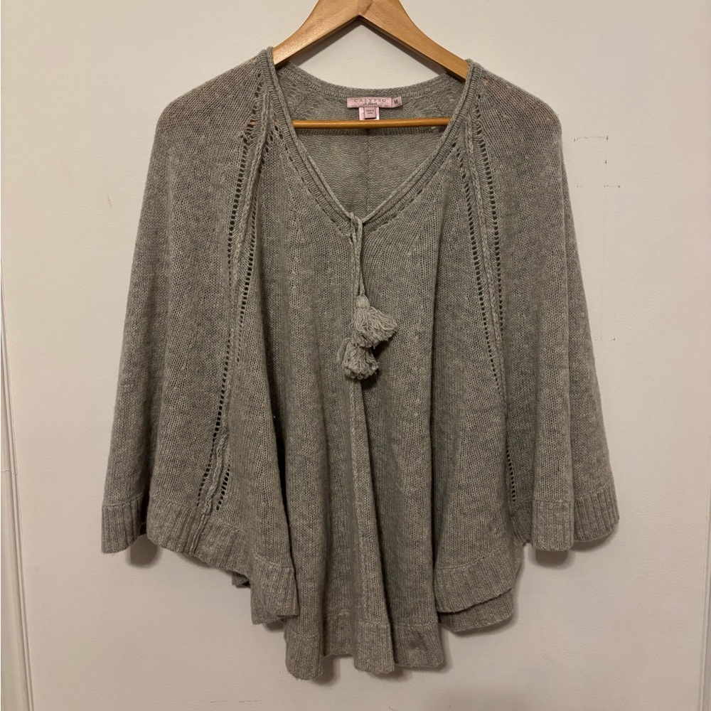 Calypso Shawl Poncho 100% Cashmere